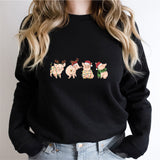 Pig Christmas Shirt, Christmas Farm Shirt, Pig Lover Gift, Christmas sweatshirts