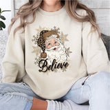 Santa Believe Shirt, Christmas Hoodie, Santa Sweatshirt, Christmas Gift Shirt, Christmas Party Shirt, Santa Tee, Christmas Believe Shirt