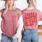 Santa There's Some Ho's In This House Tee, Christmas Santa Head Sweatshirt