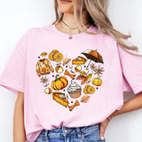 Fall Vibes Heart Autumn Sweatshirt, Thanksgiving Shirt