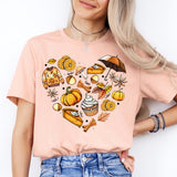 Fall Vibes Heart Autumn Sweatshirt, Thanksgiving Shirt