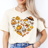 Fall Vibes Heart Autumn Sweatshirt, Thanksgiving Shirt