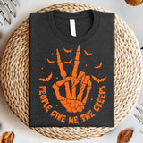 People Give Me The Creeps T-Shirt, Halloween Shirt, Horror Shirt