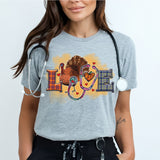 Love Nurse Life Thanksgiving Shirt, Nurses Cute Fall Shirt