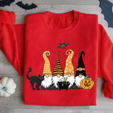 Halloween Gnomes & Pumpkin Sweatshirt, Scary Gnomes Shirt