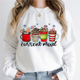 Christmas Coffee Drink Sweatshirt, Christmas Family Shirt