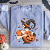 Halloween Witch Shirt, Pumpkin Witch Shirt, Halloween Hat Tee