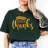 Give Thanks Shirt, Thankful Shirt, Grateful Sweatshirt