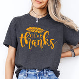 Give Thanks Shirt, Thankful Shirt, Grateful Sweatshirt