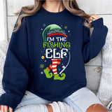 I'am The Fishing Elf Shirt, Christmas Elf Family Matching Shirt