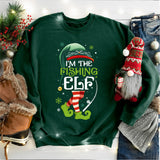 I'am The Fishing Elf Shirt, Christmas Elf Family Matching Shirt