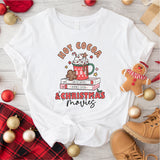 Hot Cocoa And Christmas Movies T-Shirt, Funny Christmas Shirt