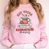 Hot Cocoa And Christmas Movies T-Shirt, Funny Christmas Shirt