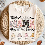 Custom Mama And Her Children Halloween Shirt, Little Ghosts T-Shirt