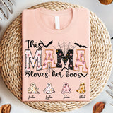 Custom Mama And Her Children Halloween Shirt, Little Ghosts T-Shirt