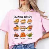 God Says You Are Shirt, Fall Christian Shirt