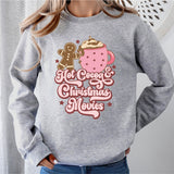 Hot Cocoa Christmas Movies Shirt, Merry T-Shirt