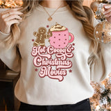 Hot Cocoa Christmas Movies Shirt, Merry T-Shirt