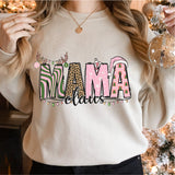 Mama Claus Sweatshirt, Merry Christmas Sweatshirt