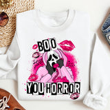 Boo You Horror Shirt, Funny Horror Shirt, Spooky T-Shirt