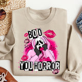 Boo You Horror Shirt, Funny Horror Shirt, Spooky T-Shirt