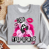 Boo You Horror Shirt, Funny Horror Shirt, Spooky T-Shirt