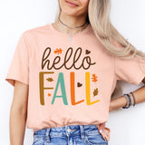 Hello Fall Shirt, Thankful Vibes Shirt