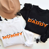 Halloween Family T-Shirts, Spooky Daddy Shirt, Spooky Mommy Shirt