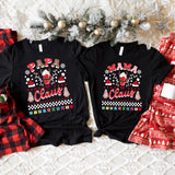 Mama Claus T-Shirt, Dada Claus Shirt, Baby Claus Tee