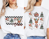 Christmas Vibes Shirt, Santa Christmas Hoodie, Christmas Sweatshirt