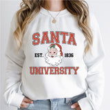 Santa University Est 1836 Sweatshirt, Christmas Sweatshirt