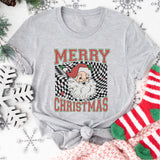 Merry Christmas Shirt, Retro Santa Christmas Shirt