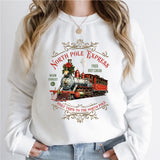 North Pole Express Shirt, Vintage North Pole Train Shirt