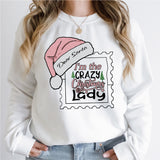 Dear Santa Crazy Christmas Lady Shirt, Christmas T-Shirt