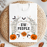 Ew, People Halloween T-Shirt, Funny Skeleton Shirt