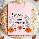 Ew, People Halloween T-Shirt, Funny Skeleton Shirt