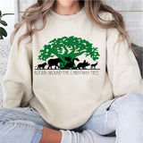 Rockin' Around The Christmas Tree Shirt, Retro Christmas Safari Shirt