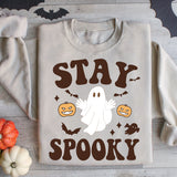 Stay Spooky Shirt, Pumpkin Ghost Shirt, Halloween Party Shirt