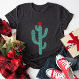 Christmas Cactus Sweater, Festive Plant Mom Christmas Sweatshirt