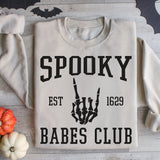 Spooky Babes Club Shirt, Skeleton Halloween Shirt