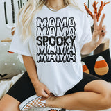 Spooky Mama Shirt, Cute Halloween Tee