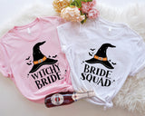 Witchy Bachelorette Party Shirt, Halloween Bride Shirt