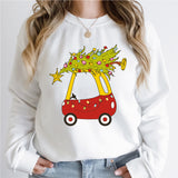 Christmas Truck Shirt, Santa Claus Christmas Shirt