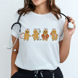 Gingerbread Nurse Christmas Shirt, Cute Christmas Shirt