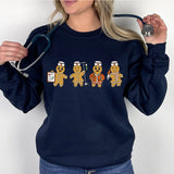 Gingerbread Nurse Christmas Shirt, Cute Christmas Shirt