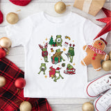 Christmas Frog Shirt, Cute Christmas Shirt