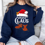 Mama Claus Sweatshirt, Christmas Sweatshirt