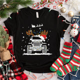 Christmas Truck Shirt, Santa Claus Christmas Shirt