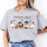 Chicken Sheet Sweatshirt, Halloween Chickens Shirt