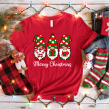 Merry Christmas Gnomes Shirt, Merry Christmas Gnome Shirt